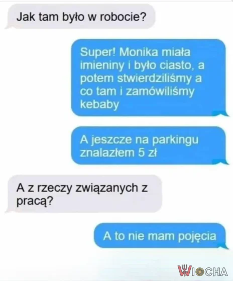 Praca pełna niespodzianek