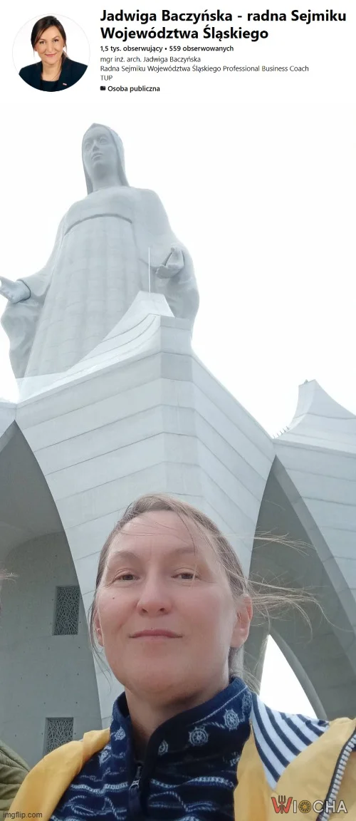 Radna Jadwiga nie marnuje urlopu na pierdoły !