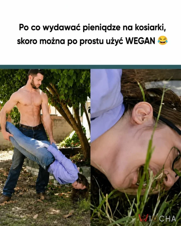 Zamiast kosiarki, bądź weganinem