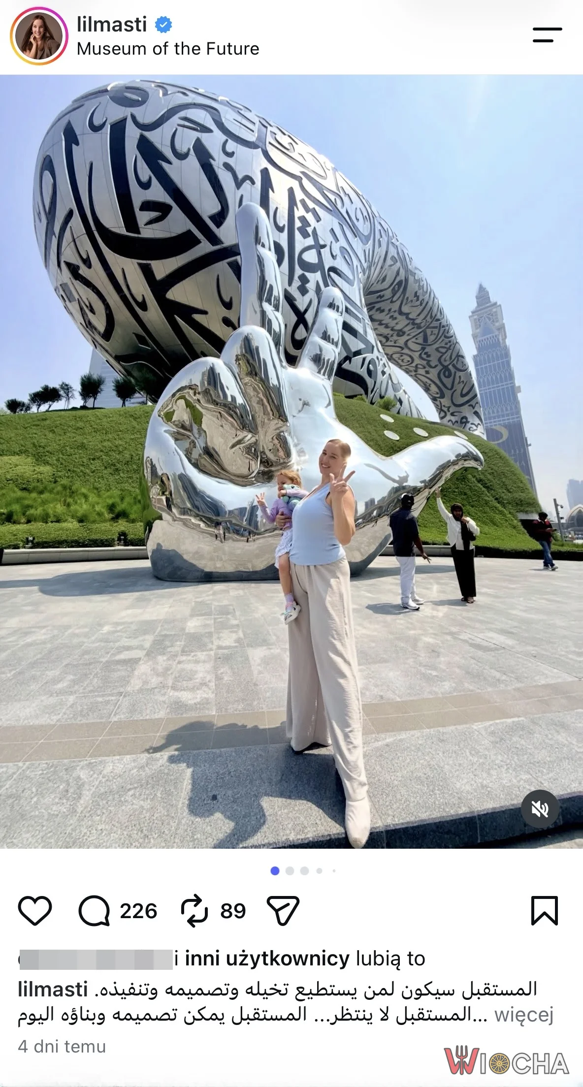 LilMasti szybko nauczyła się arabskiego
