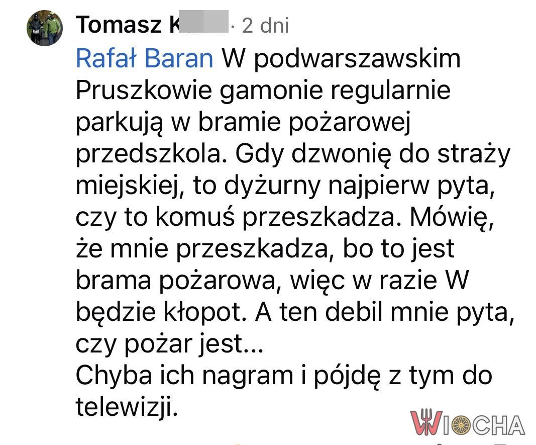 A pożar jest?