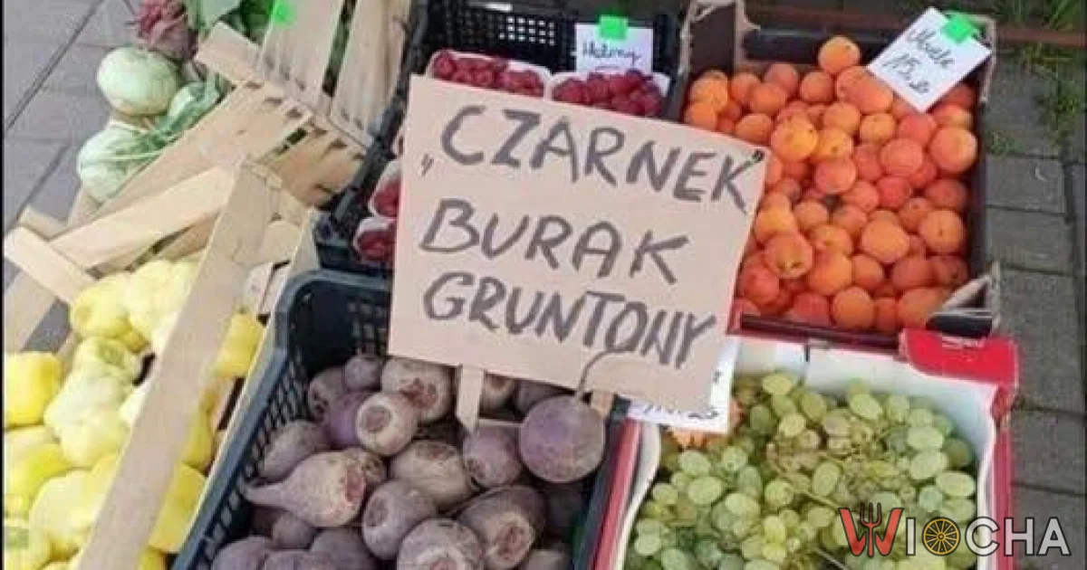 Nowa odmiana buraka - Czarnek?