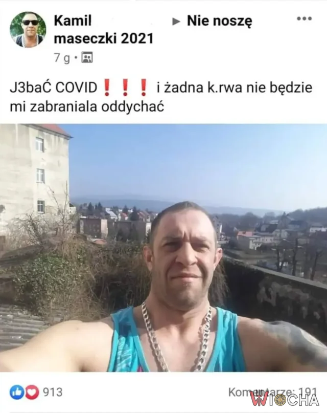 Nie noszę, bo wolność!