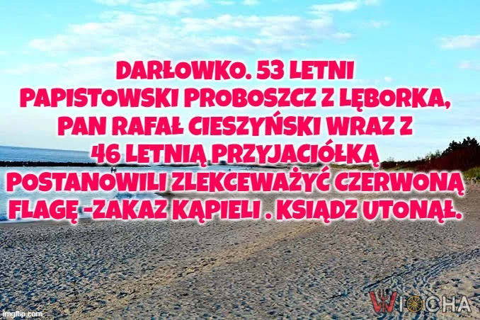 Zakaz kąpieli to nie celibat -  nie można go bezkarnie olewać !