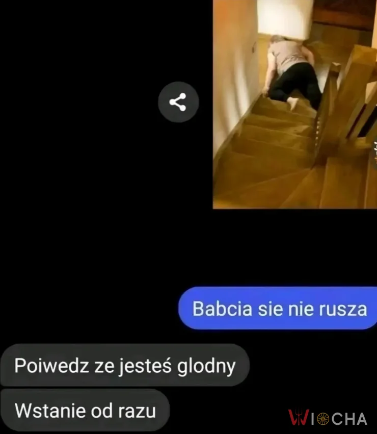 Powiedz, że wnuczek jest głodny