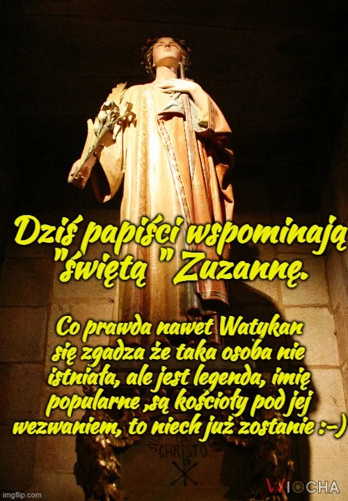 Wszystkim Zuzom, Zuźkom, Suzi i  Zuzannąomnajlepsze życzenia imieninowe :-)