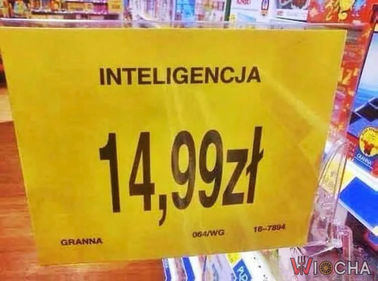 Inteligencja na wyprzedaży