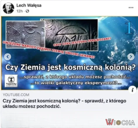 Kosmiczne tajemnice Wałęsy