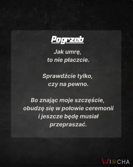 Takie moje szczęście