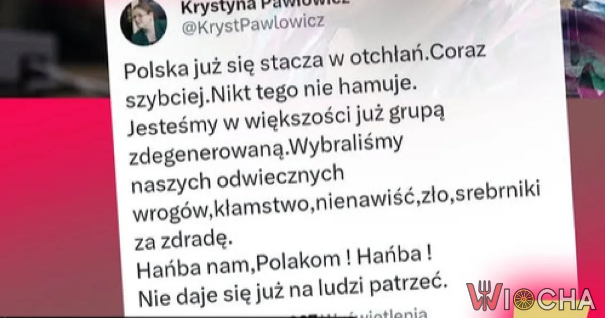 Krystyna znów potrzebuje lekarza? CO WY NA TAKIE JEJ WPISY?