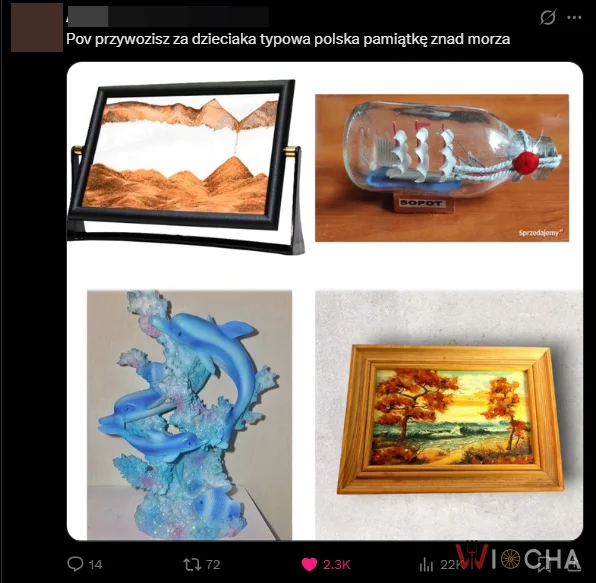 Polska pamiątka znad morza... piękne