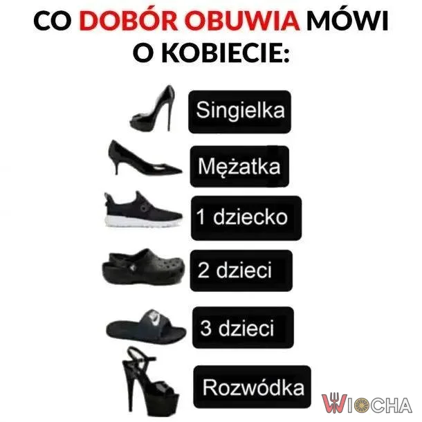 Obuwie o czymś świadczy