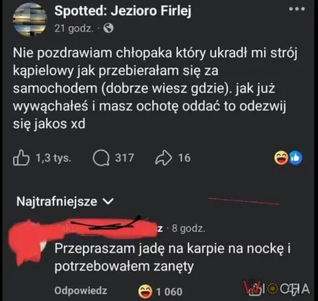 Ciekawe czy ryby brały