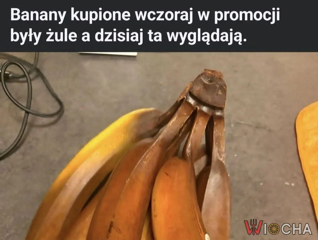 Dzisiaj banany, wczoraj żule