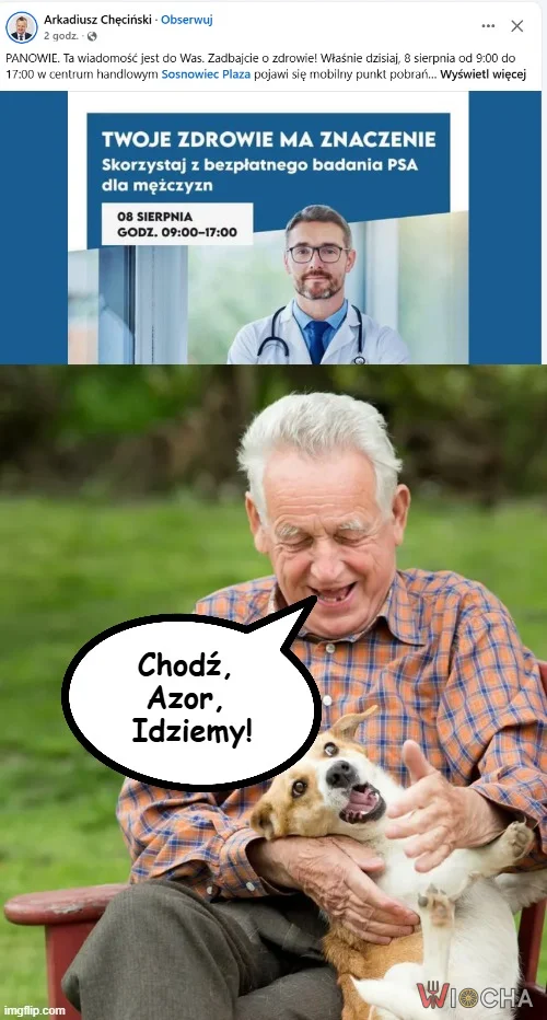 Bezpłatne badanie PSA ? Nazwa trochę  myląca !
