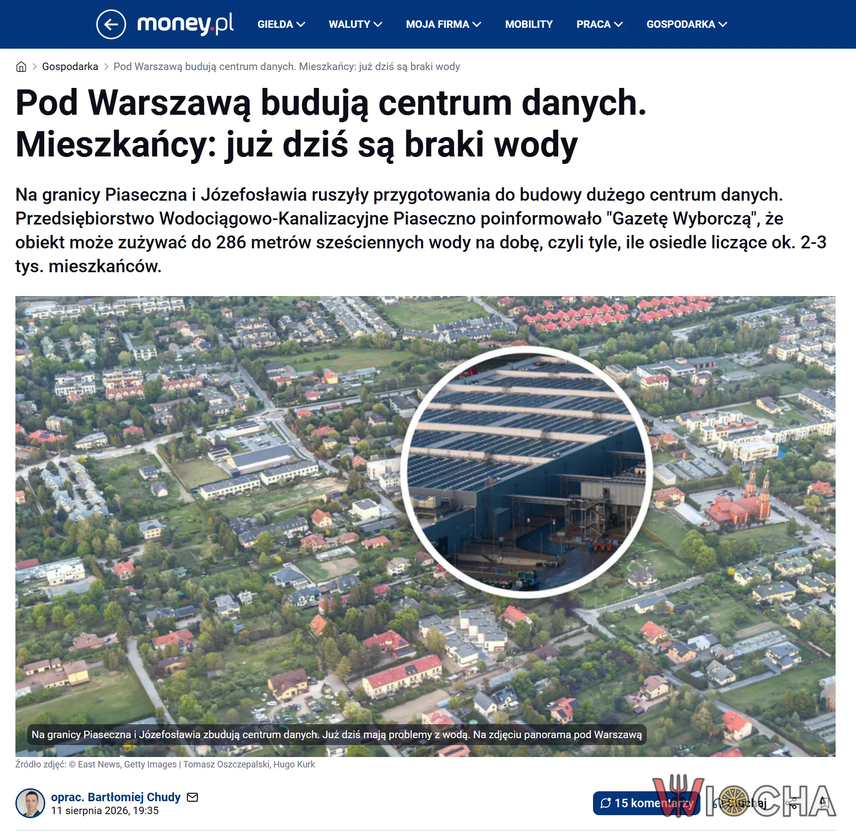 Ktoś tu ma kryzys wody