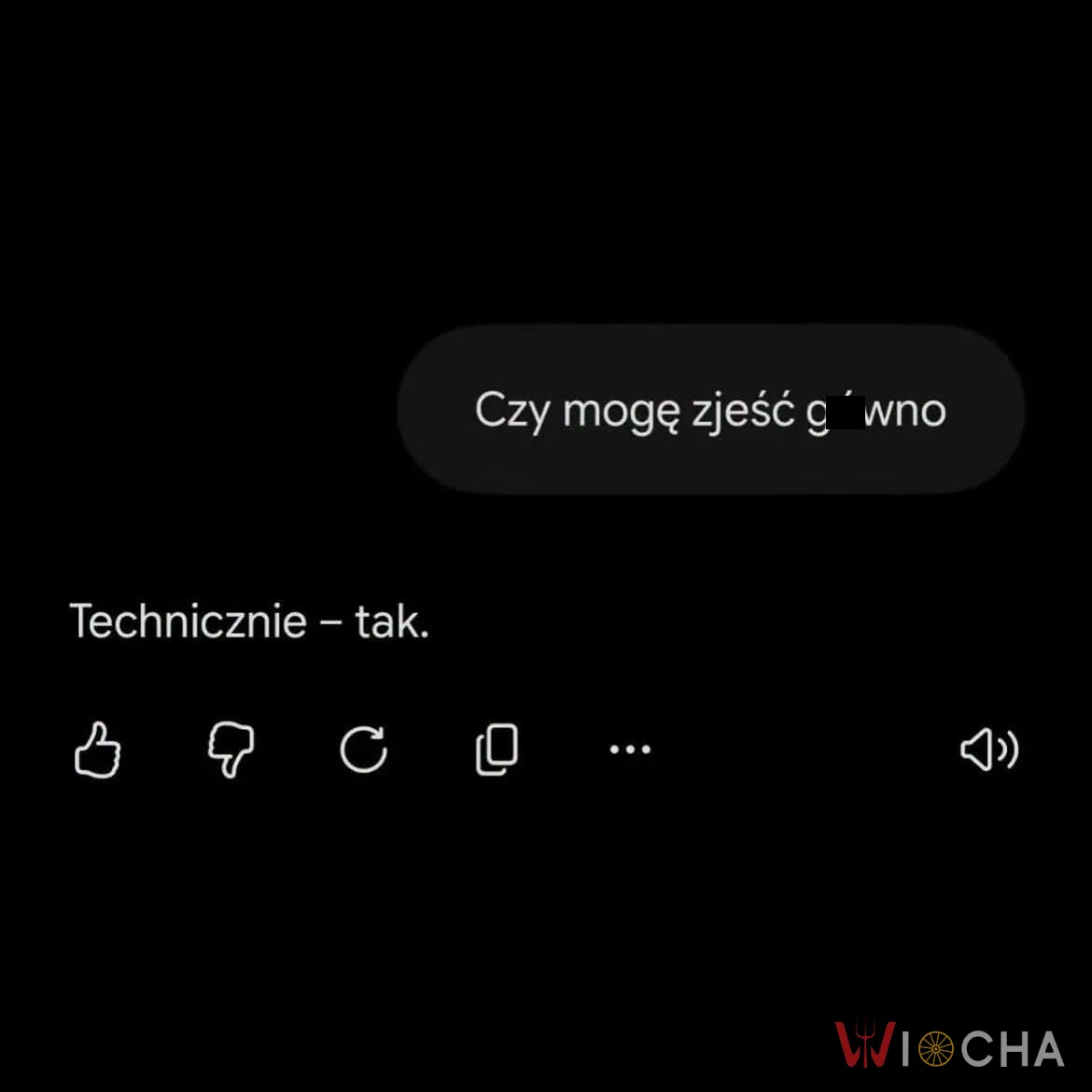 Rozmowy z AI są jak: