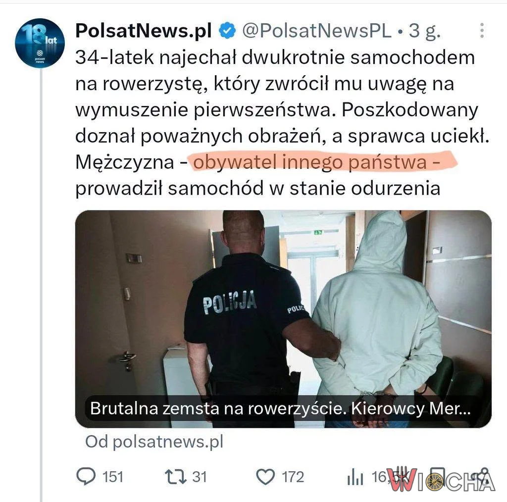 O obywatela jakiego kraju może chodzić?