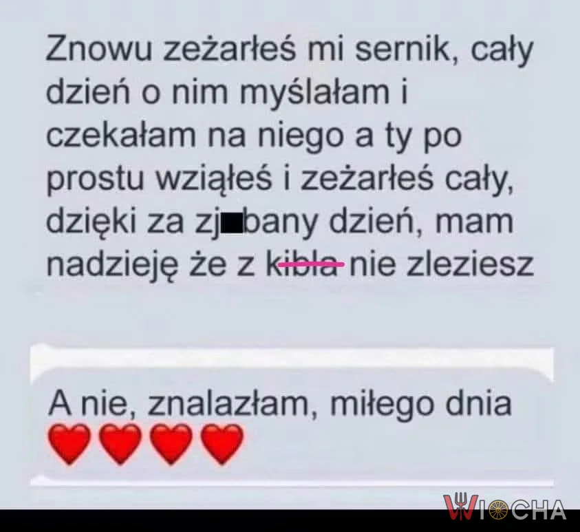 Sernikowe dramaty