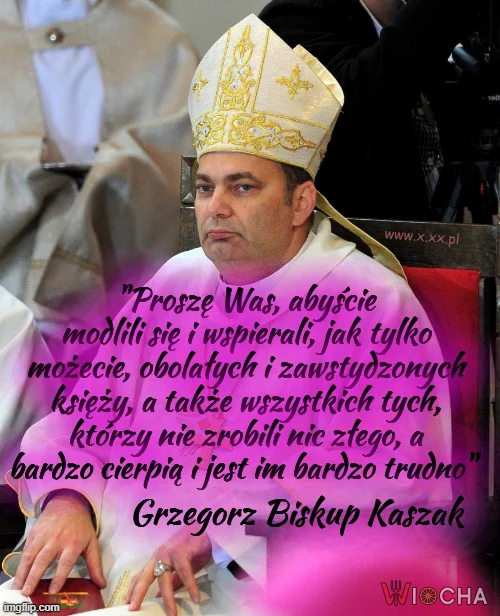 Kiedy xiędza boli ...a, pojawia się apel  biskupa !