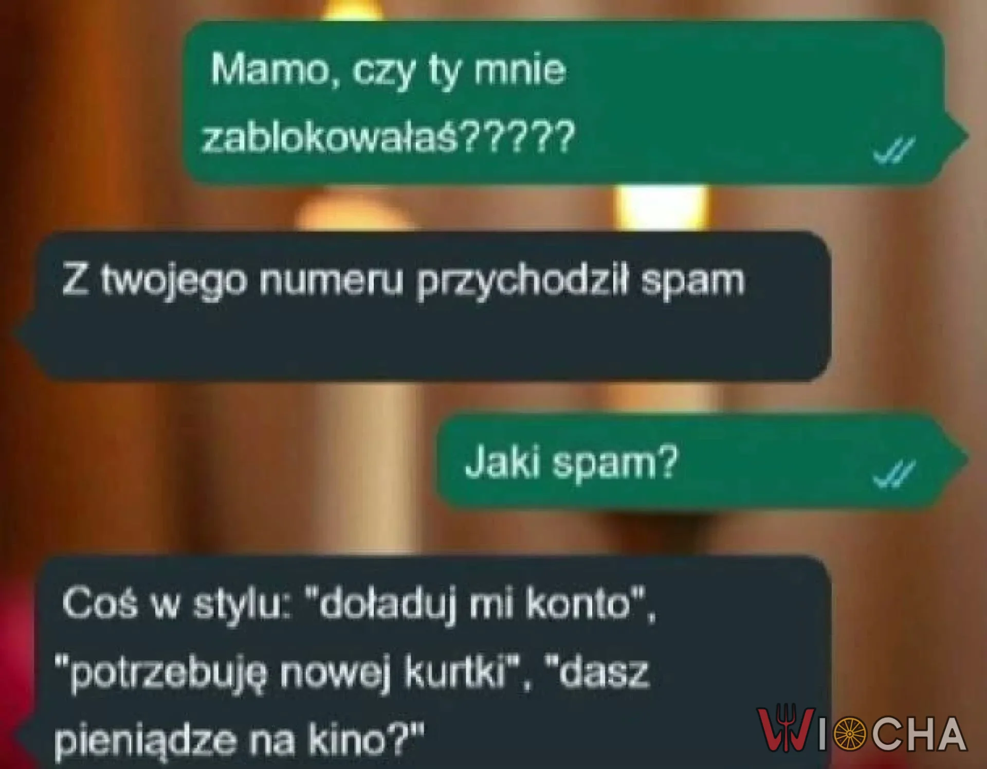 Zablokowana przez mamę?