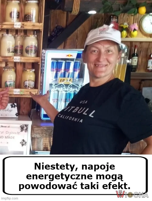 Jadwiga poleca ten napój. Ja uważam, że polski kompot jest zdrowszy !