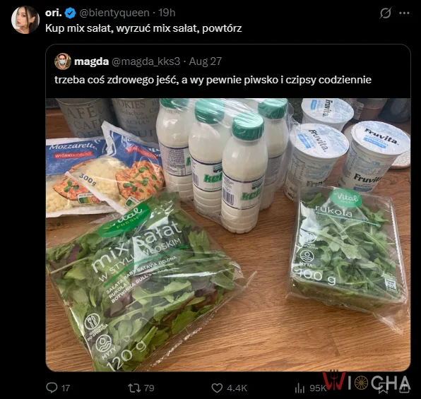 Mix sałat czy piwko?