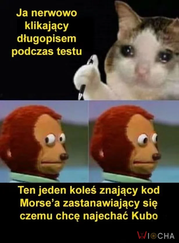Kiedy test nie idzie po myśli