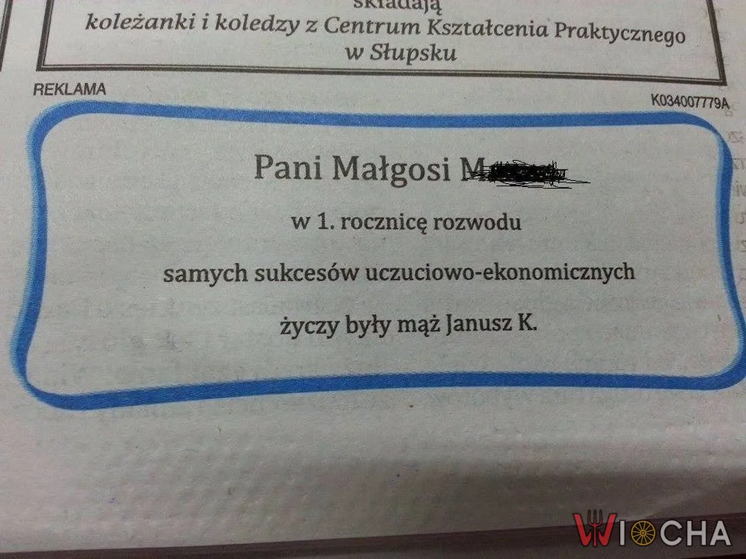 1. rocznica rozwodu