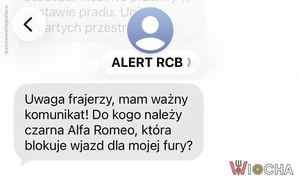 Kolejny alert RCB opublikowany
