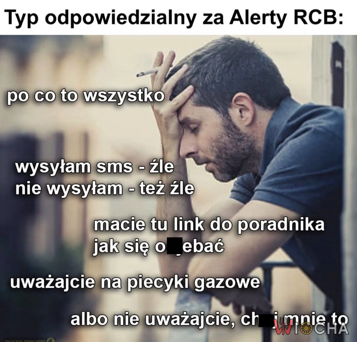 Szczerze? Współczuję mu