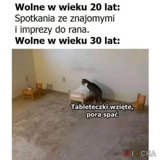 Tableteczki wzięte, można iść spać