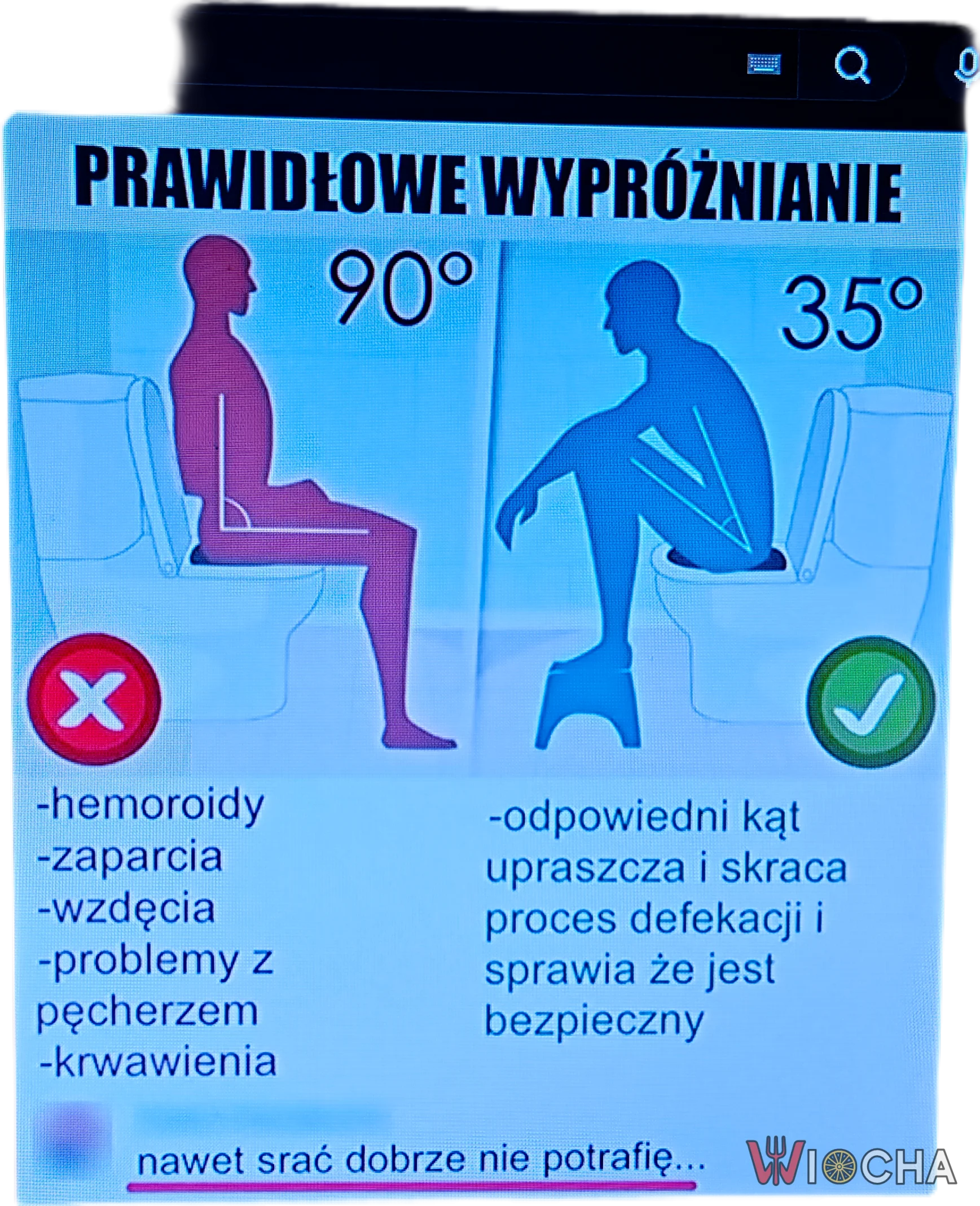 Nawet srać nie potrafię