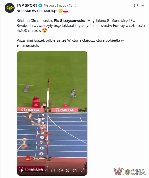 Złota sztafeta!