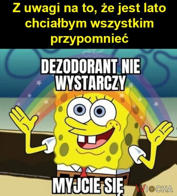 I gdy lato się skończy, też się myjcie