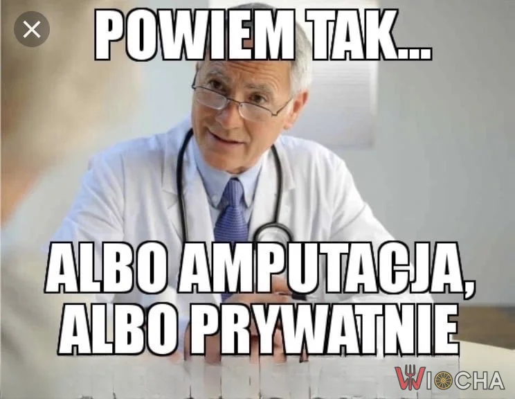 Amputacja albo prywatnie