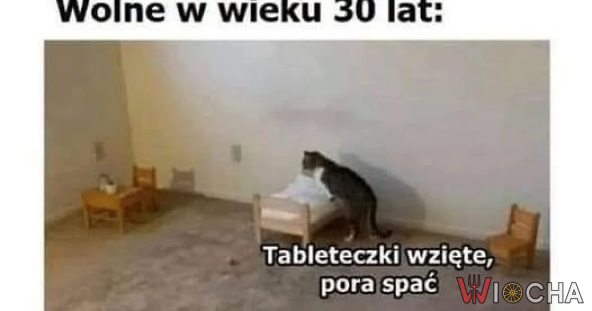 Tableteczki wzięte, można iść spać