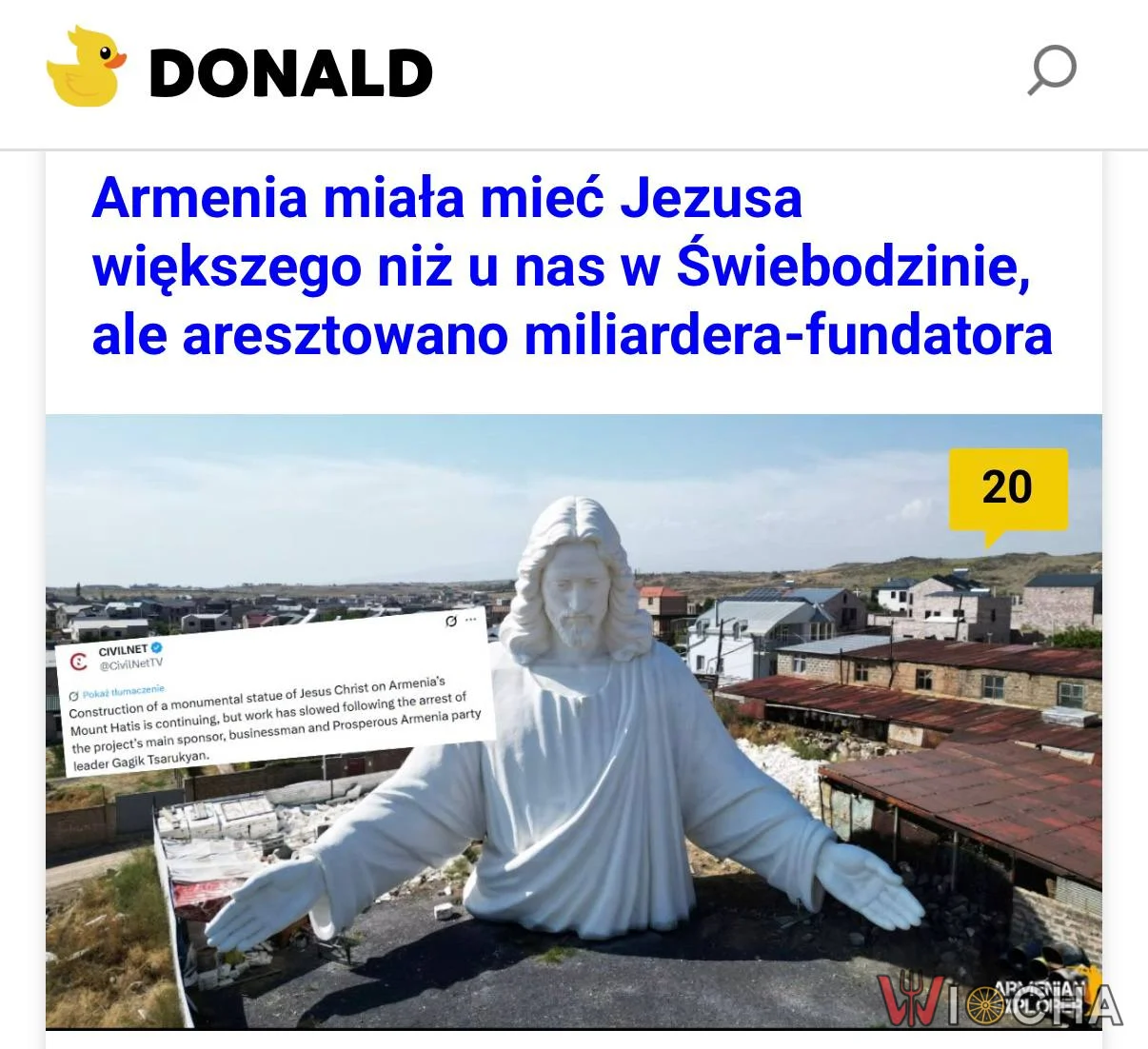 A miał być Jezus ze Świebodzina