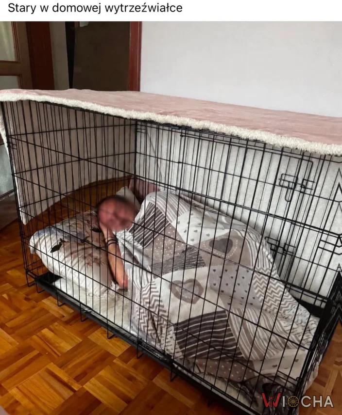 Ojciec i kennel po tygodniu