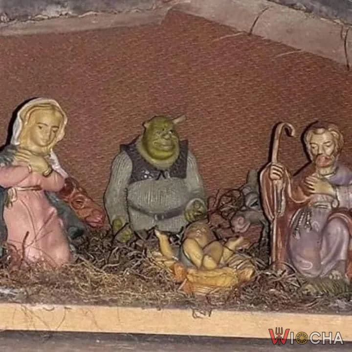 Shrek w stajence?