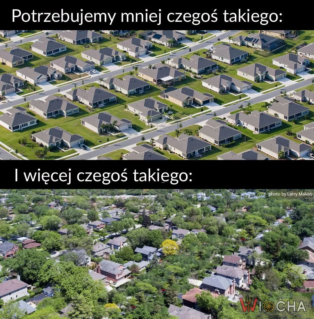 Więcej zieleni, mniej betonów