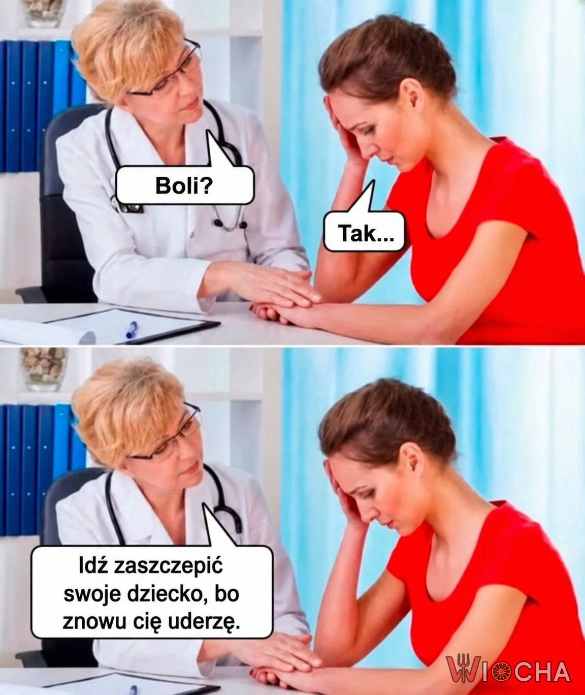 Szczepienia bolą, ale jeszcze bardziej to...
