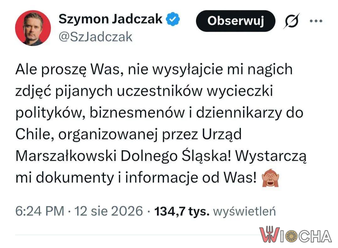 Szymon Jadczak na tropie kolejnej afery?