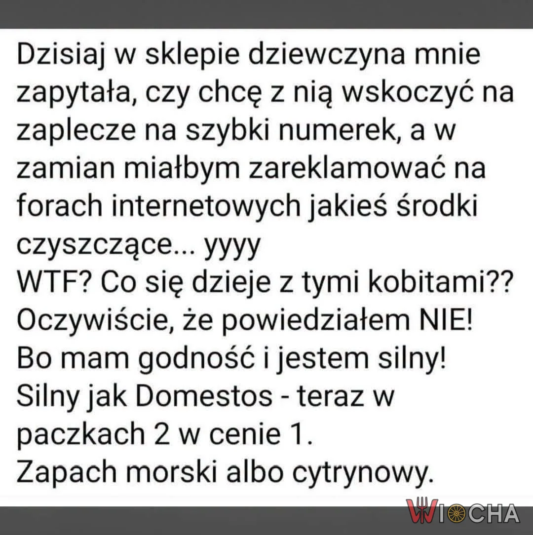 Silny jak Domestos