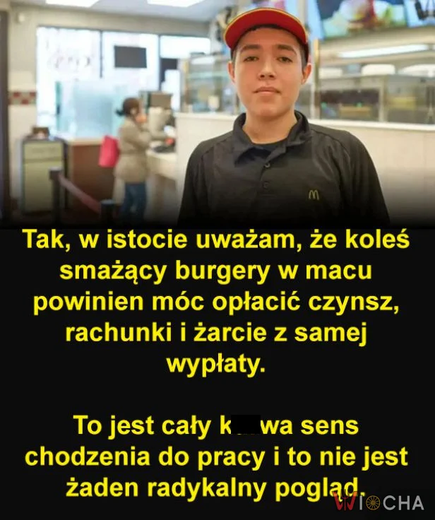Praca w McDonald's to nie żart