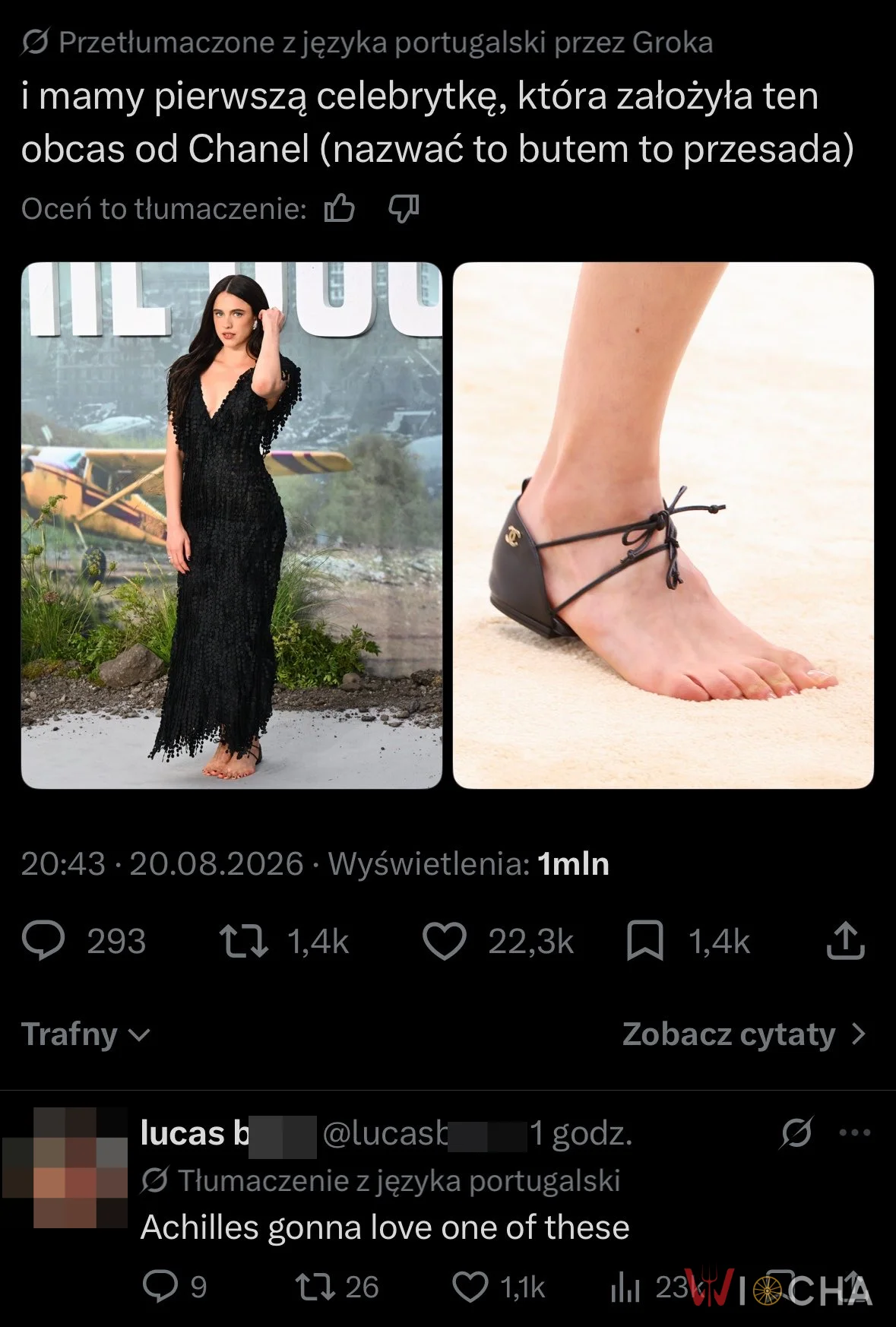 Moda dla Achillesa