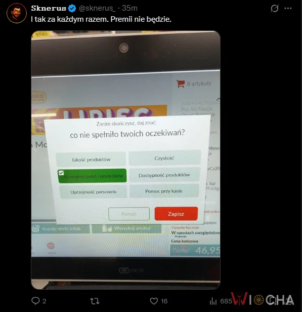 Biedronka i jej słynne palety
