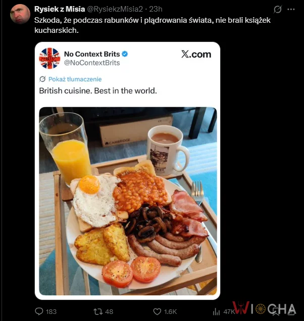 Brytyjska kuchnia w najlepszym wydaniu