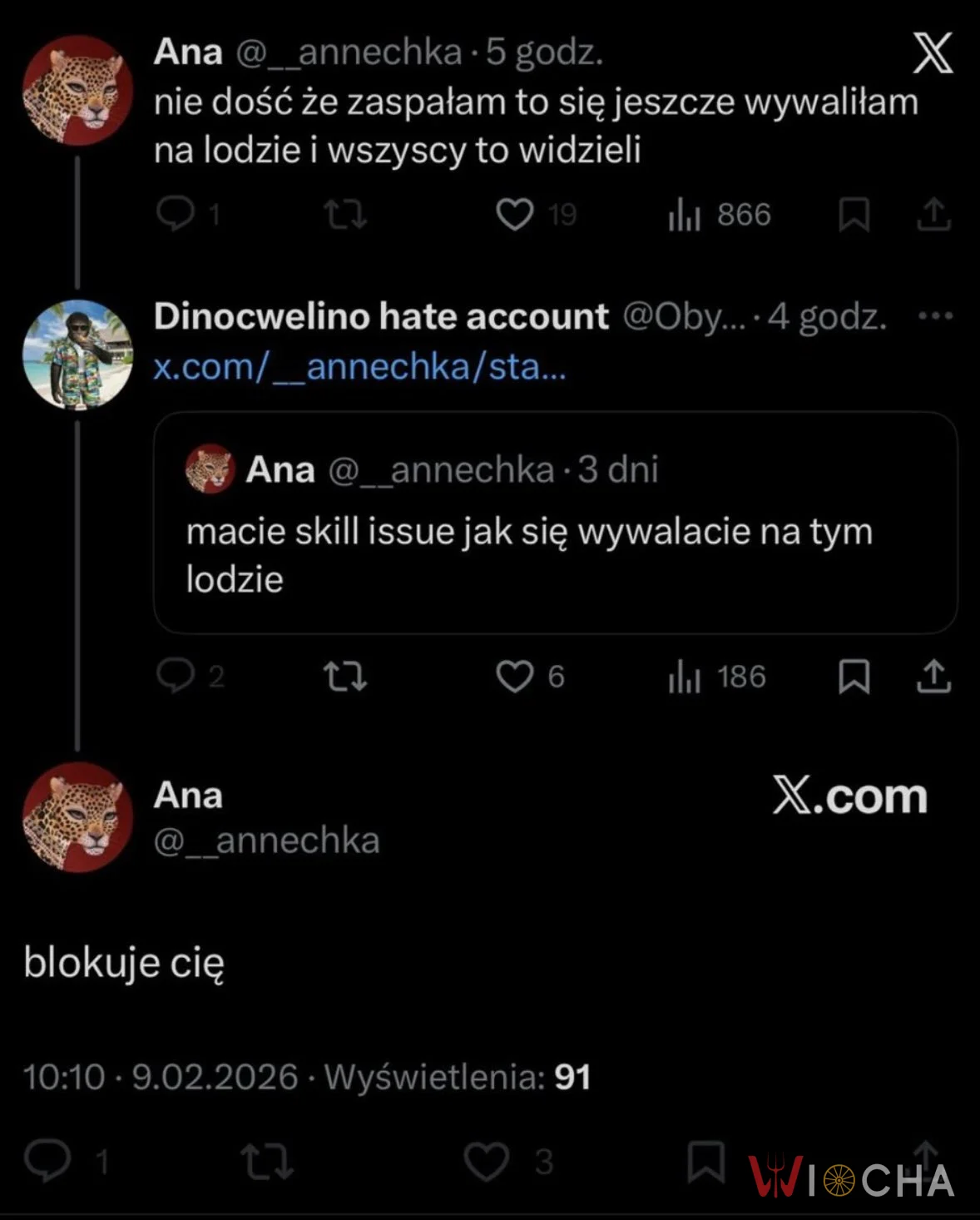 Blokuję cię