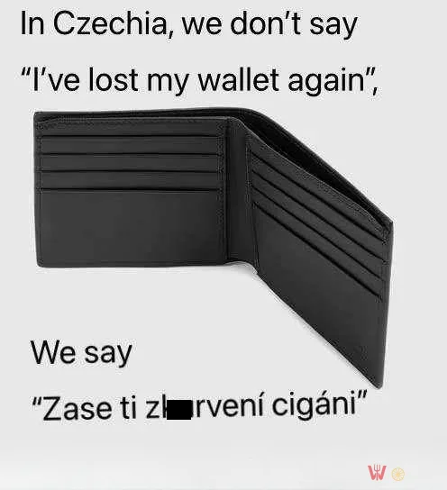 Znowu zgubiłem portfel po czesku